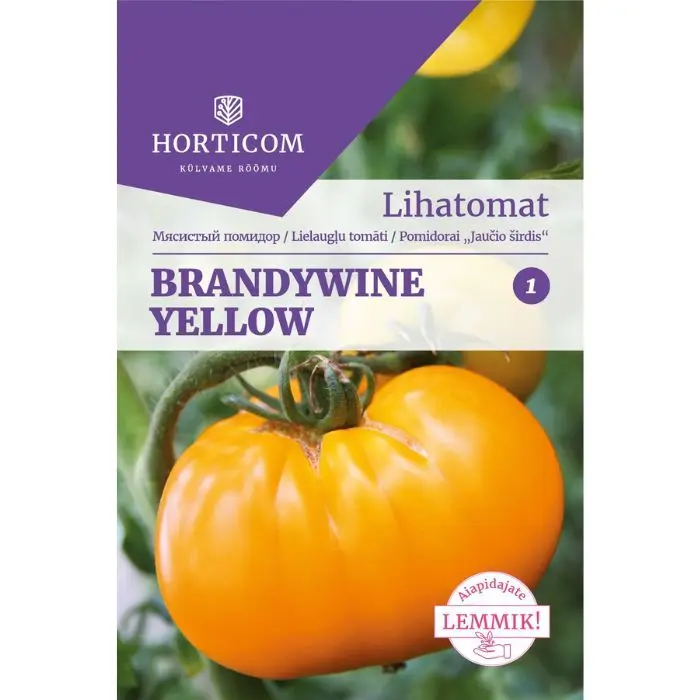 Lihatomat Brandywine Yellow Grappa Gialla (kollane) 0,25g