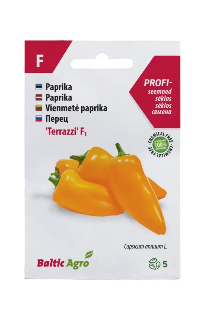 Magus minipaprika 'Terrazzi' F1 5s