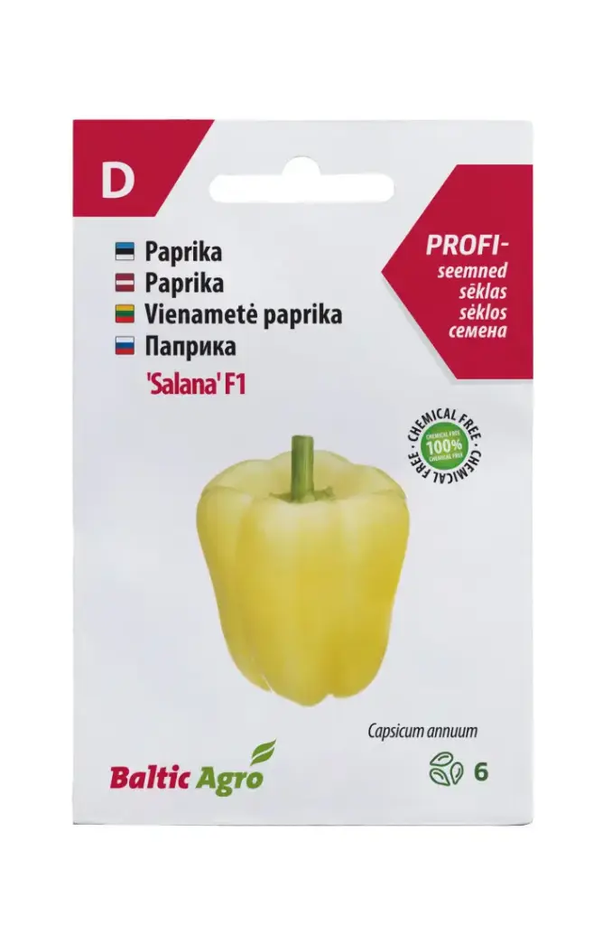 Paprika Salana F1, 6s