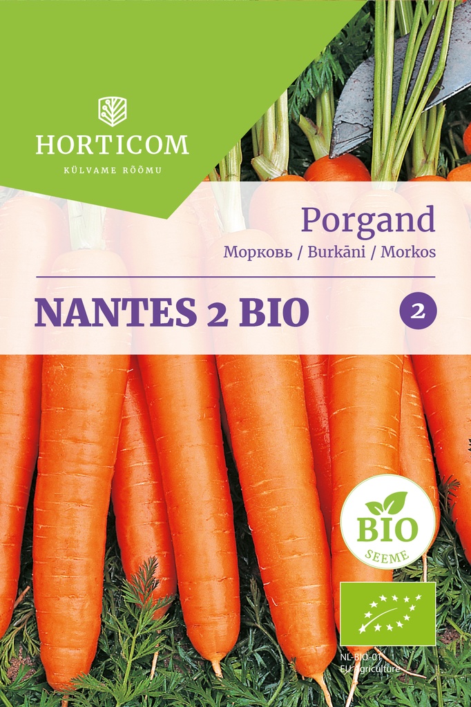 Porgand Nantes 2 BIO 2g