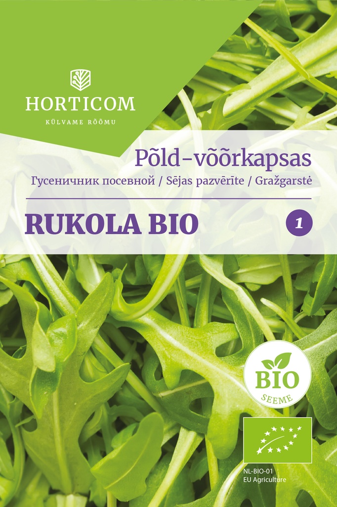 Põld-võõrkapsas e. rukola BIO 1g