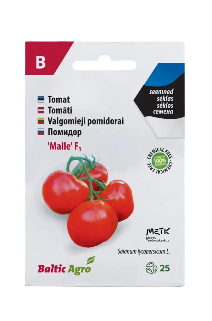 Tomat 'Malle' F1, 25s