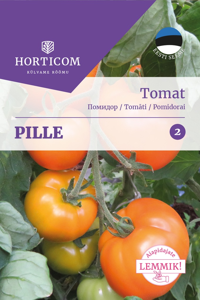 Tomat Pille (oranž) 30s