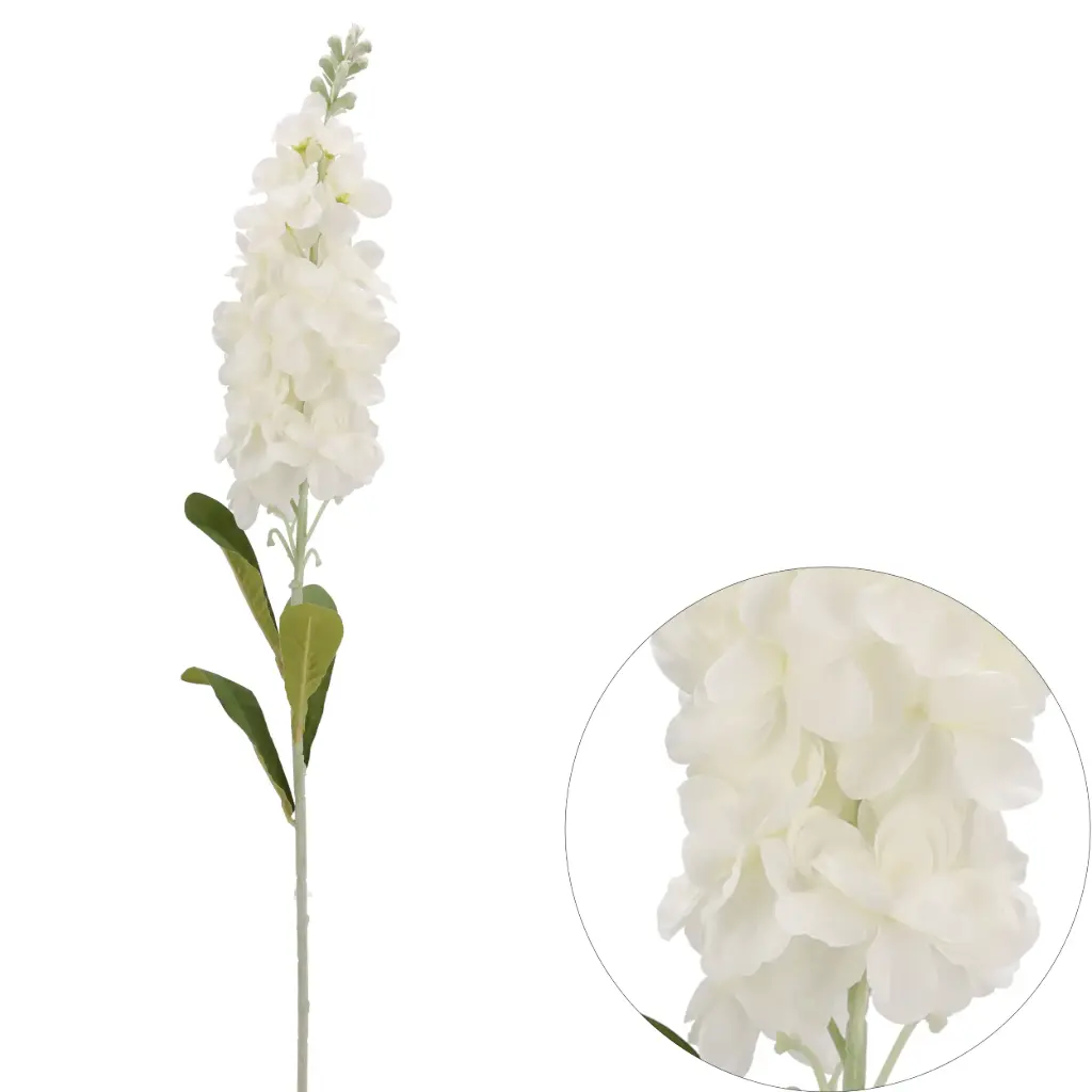 Kunstlill preeriakell 83cm valge