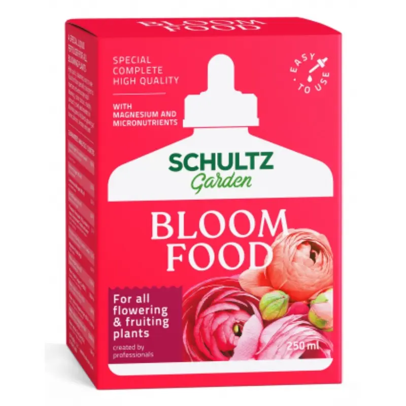 Bloom Food õitsvate taimede vedelväetis 7 tilka Schultz 250ml | /SP/