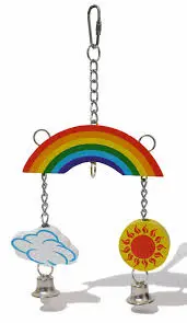 Lelu näriliste.Woodies Rainbow riputatav