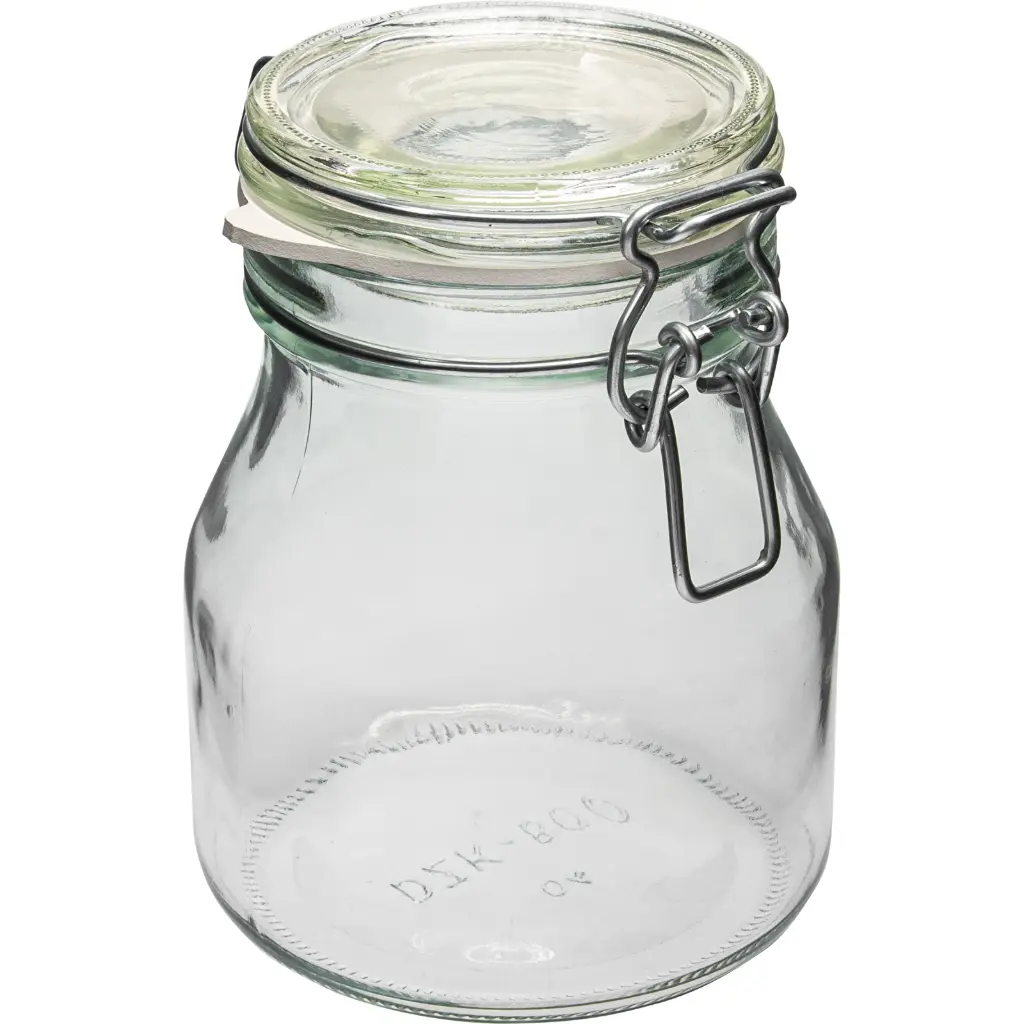 Klaaspurk kaanega 790ml