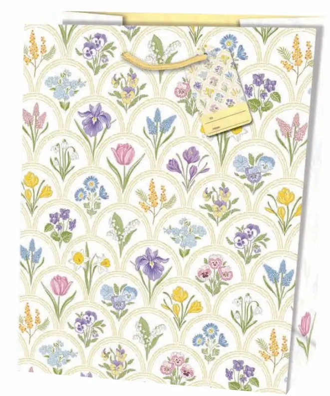 Kinkekott Fleurs de Printemps M