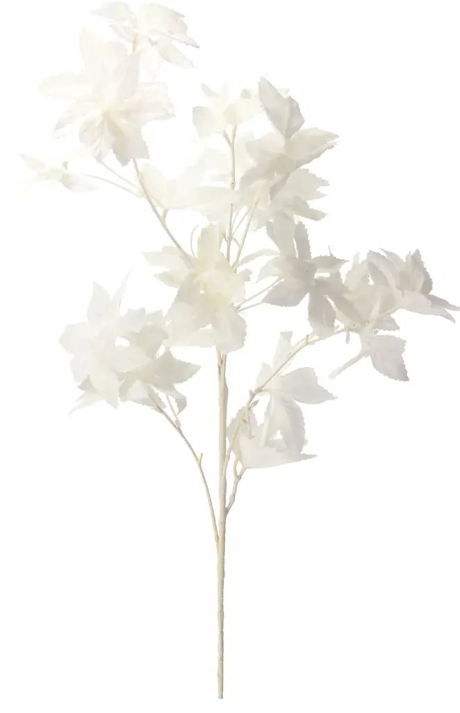 Kunstlill lehekimp 85cm valge