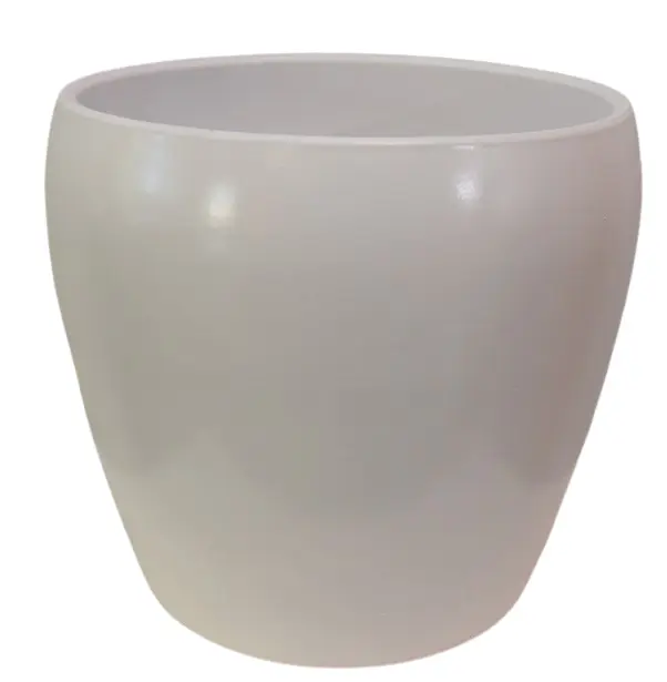 Lillepott Martine d10,5 h11cm valge