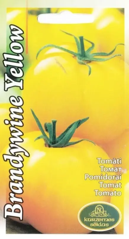 Tomat Brandywine Yellow k.hoonesse 0,1 g