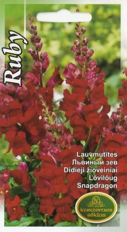 Lõvilõug Ruby punane 0,2 g