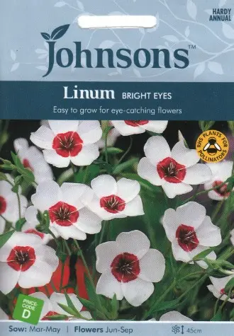 Suureõieline lina Bright Eyes 0,5 g