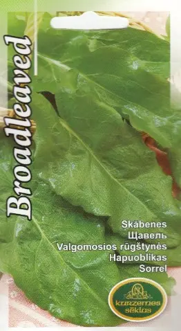 Hapuoblikas Broadleaved 2 g