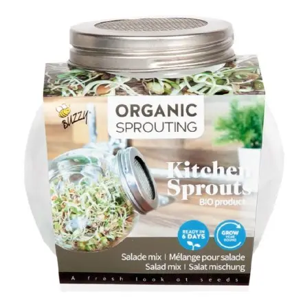 Idandamispurk Buzzy Salad mix Bio