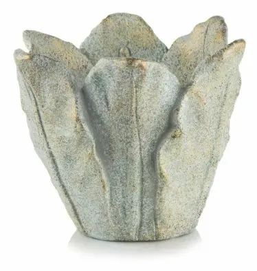 Lillepott Home Gardens kroonlehed d20cm hall/sinine