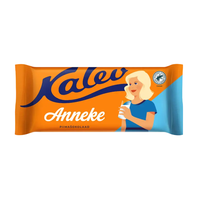 Kalev Anneke piimašokolaad 100g 