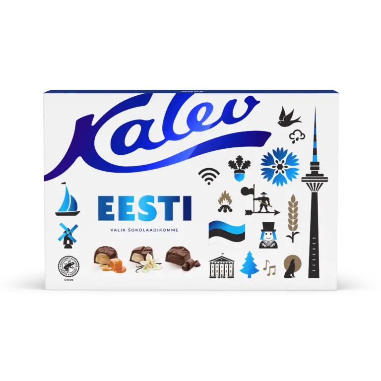 Kalev Eesti valik šokolaadikomme 186g 