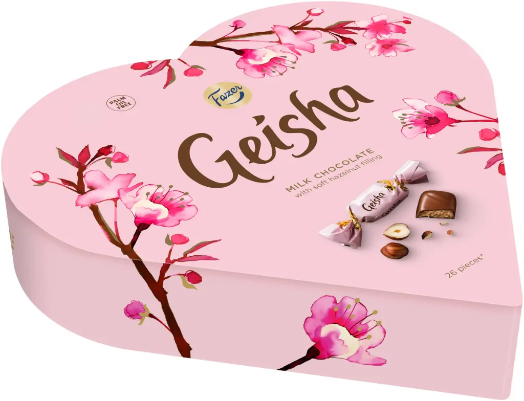 Geisha Süda kommikarp 190g 