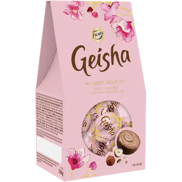 Geisha Mousse delight 130g kommikarp 