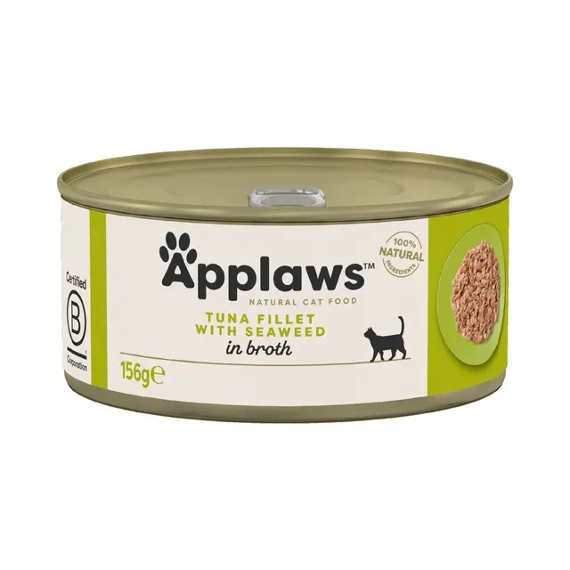 Applaws kassi konserv Tuunikala/Vetikas 156g