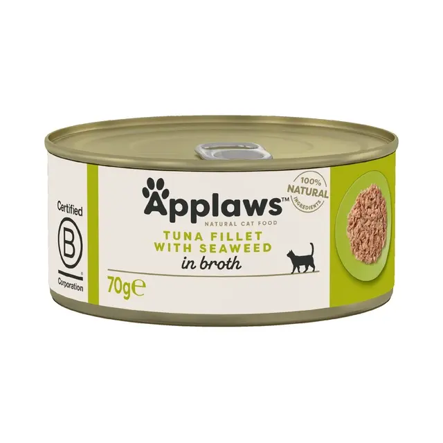 Applaws kassi konserv Tuunikala/Vetikas 70g