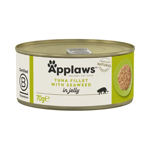 Applaws kassi konserv Tuunikala/Vetikas Želees 70g