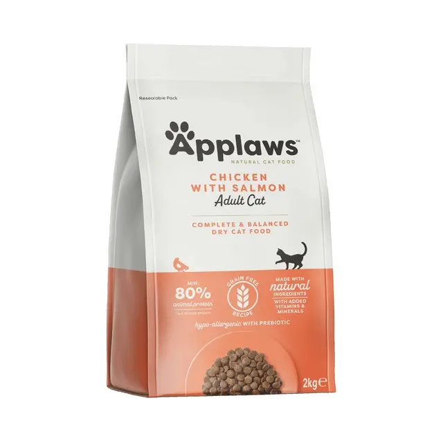Applaws kassi täissööt Kana/Lõhe 2kg