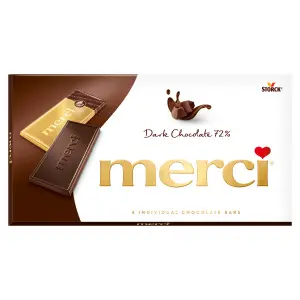 Merci Tume šokolaad 72% 100g