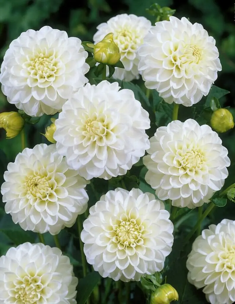 Keradaalia ´WHITE ASTER´ 1tk