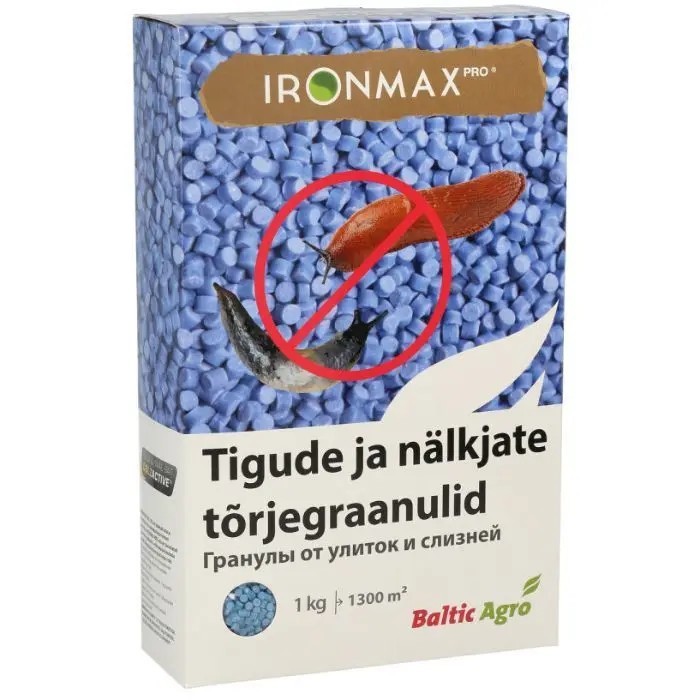 Tigude tõrjegraanulid Ironmax Pro 1kg