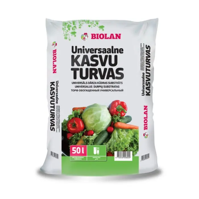 Universaalne Kasvuturvas 50L 