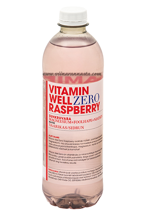Vitamin Well Zero Vaarika vitamiinijook 500ml