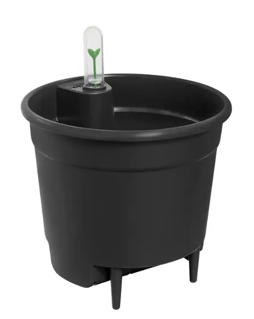 Sisupott kastmissüsteemiga Elho d28cm 9L must