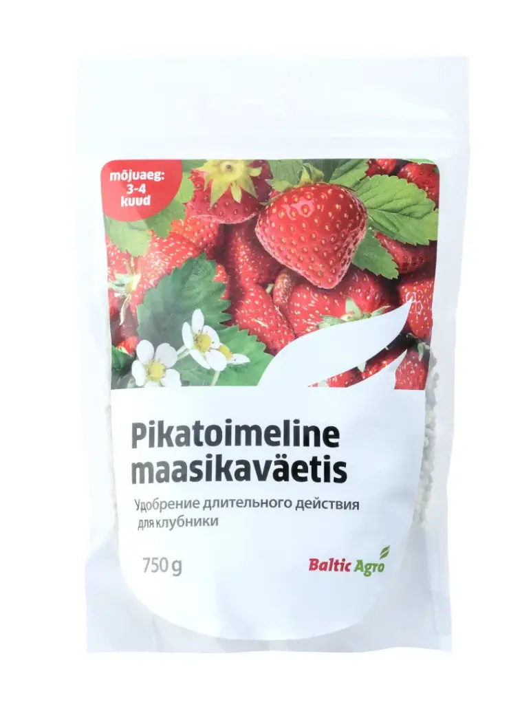 Pikatoimeline maasikaväetis 750g