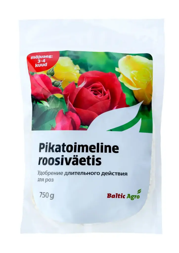 Pikatoimeline roosiväetis 750g