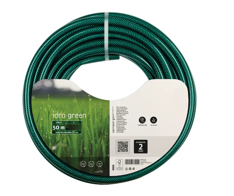Kastmisvoolik Idro Green 1/2"-50m