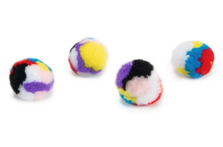 Kassilelu Pompon pallid+catnip 4tk/pk