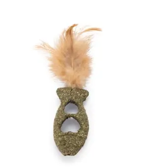 Kassilelu Catnip kala sulgedega