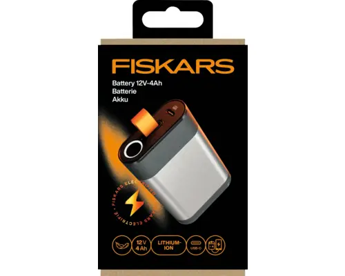 Fiskars aku 12V-4Ah
