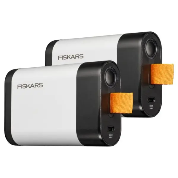 Fiskars aku Kit 12V-4Ah x2