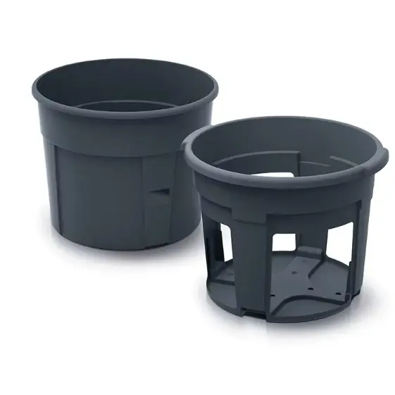Kartuli kasvatuspott d30cm antrasiit
