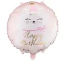 Foolium õhupall kassiga 'Happy Birthday' 35x35cm 