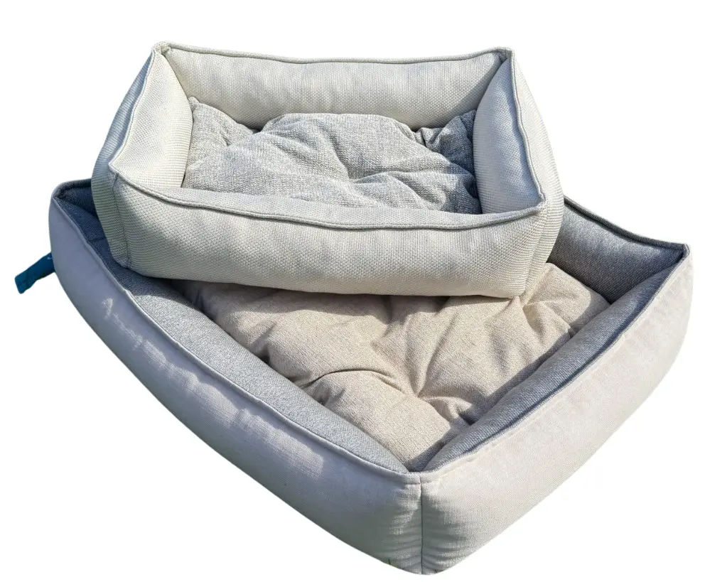 Pesa koerale kandiline 90x130 tumesinine