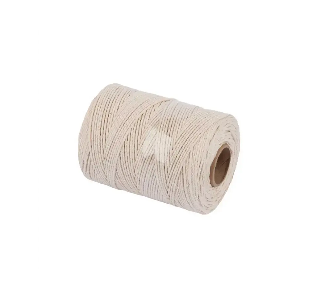 Puuvillanöör 2mm/200m rull 2 keerdu