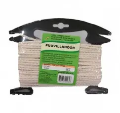 Puuvillanöör 6mm/10m raam