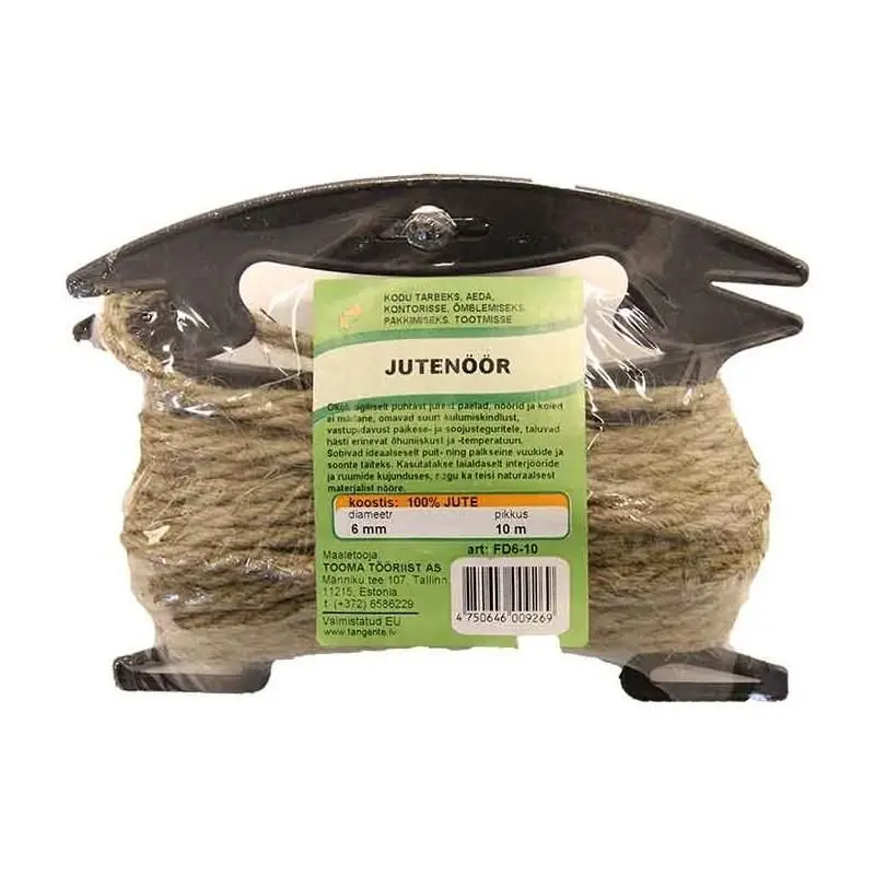 Jute nöör 6mm/10m raam
