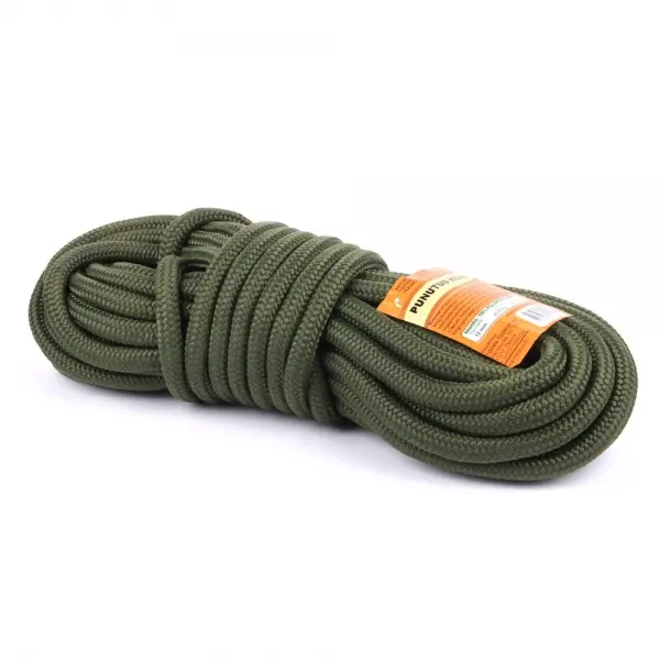 Punutud köis polüpropüleen 12mm/20m vihk militaar