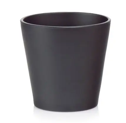 Ümbrispott 'Basic Standard 71.084' Ø17cm must matt