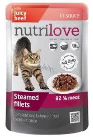 Nutrilove kassitoit veis kastmes 85g